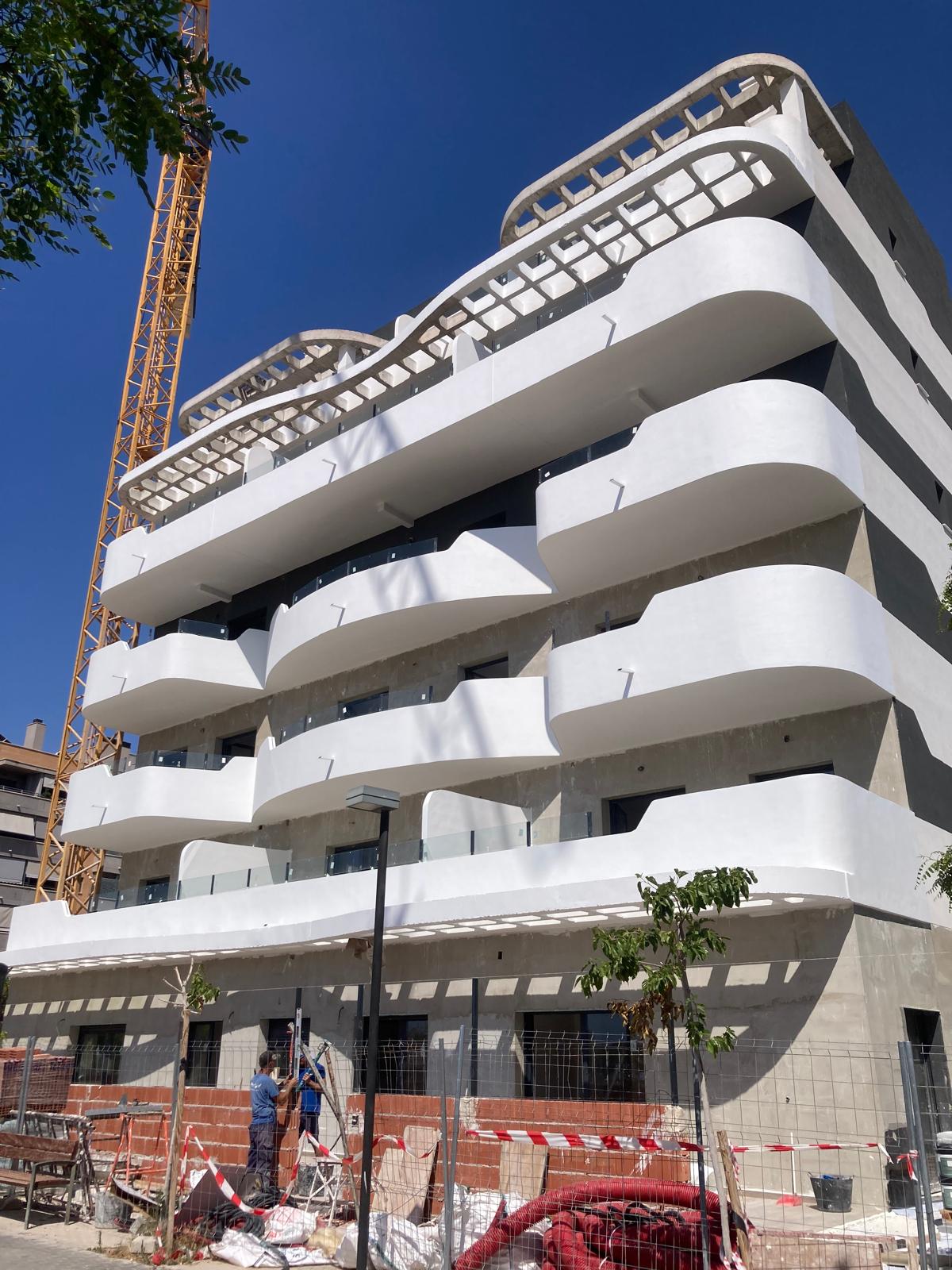 Obras en San Juan, Alicante, en su tramo final