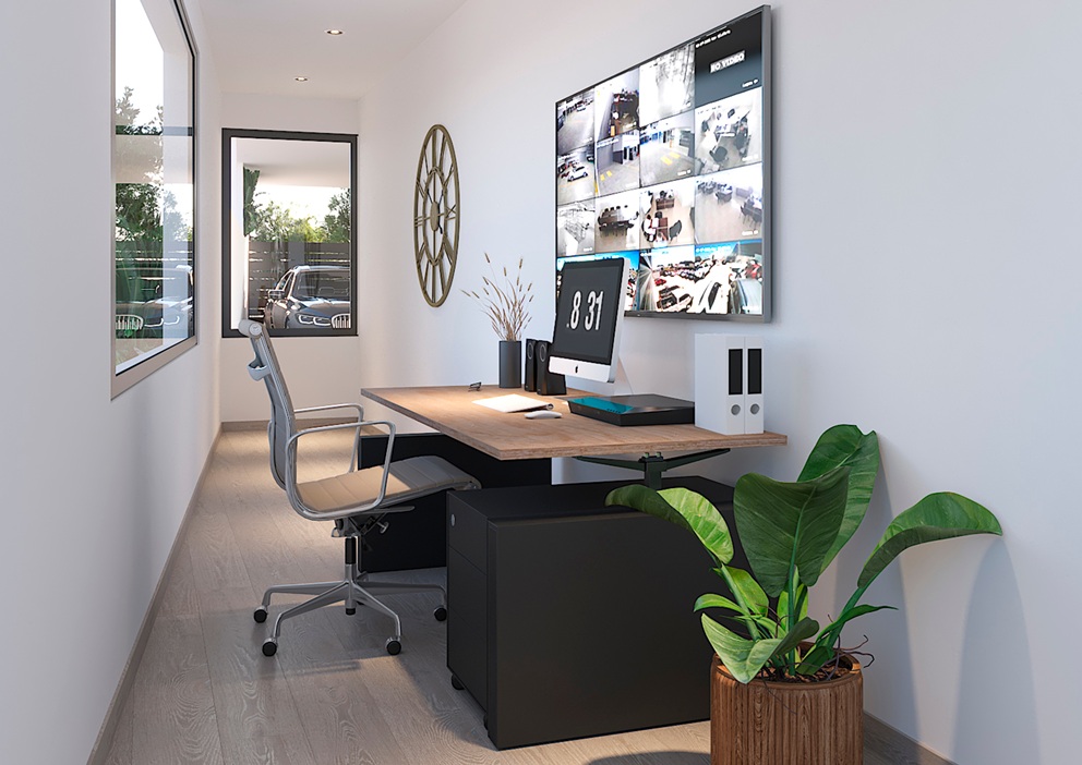 Recepción/sala de seguridad