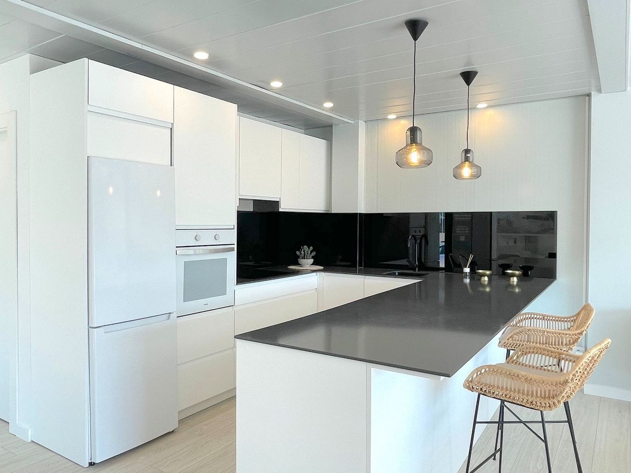 Caseta de ventas/piso piloto: Cocina
