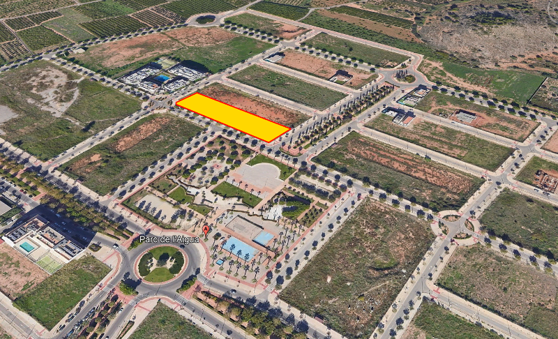 Plano de ubicación de Zen Castillo de Sagunto